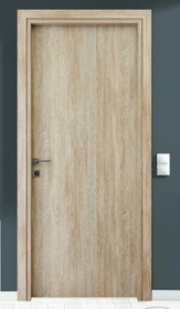 Πόρτα Εσωτερική Laminate ΔΙΑΣ Δρυς Βουρτσιστό- 85 mm πλάτος κάσας