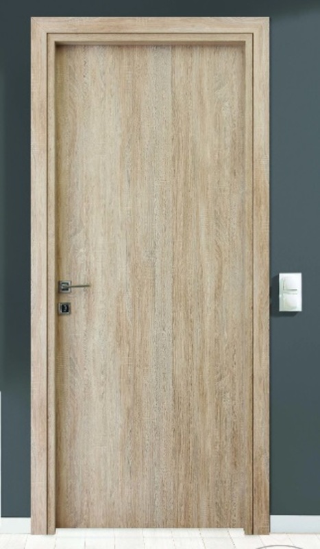 Πόρτα Εσωτερική Laminate ΔΙΑΣ Δρυς Βουρτσιστό- 150 mm πλάτος κάσας