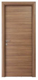 Πόρτα Εσωτερική Laminate Κρόνος Ανάγλυφη Καρυδιά - 85 mm πλάτος κάσας