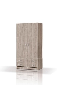 ΧΕΡΙ ΞΥΛΟ Ντουλάπα 2Φ - ΚΩΔ.: 10-06da-2f