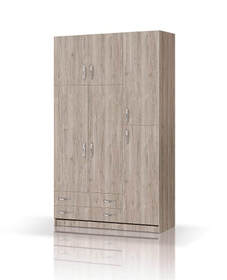 ΧΕΡΙ ΞΥΛΟ Ντουλάπα 3Φ 2 εποχών  - ΚΩΔ.: 10-06d-3f​