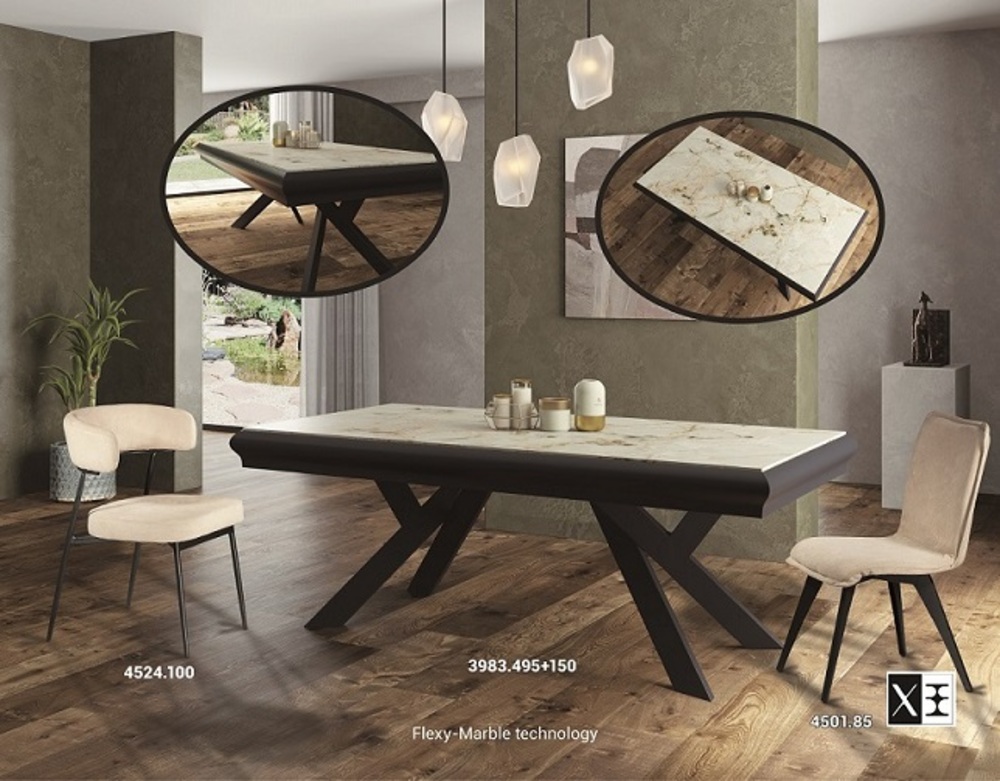 ΧΕΡΙ ΞΥΛΟ ΤΡΑΠΕΖΙ ΔΕΙΠΝΟΥ MARBLE FACE - ΚΩΔ. 3983