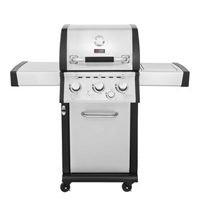 BBQ ΥΓΡΑΕΡΙΟΥ GS GRILL SUPERIOR 3+1 ΙΝΟΧ - 14kW