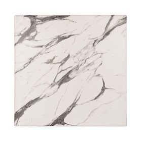 ΕΠΙΦΑΝΕΙΑ ΤΡΑΠΕΖΙΟΥ WERZALIT 80Χ80 MARBLE WHITE-GREY 5657 