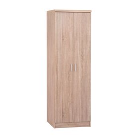 ΠΑΠΟΥΤΣΟΘΗΚΗ ΞΥΛΙΝΗ ΜΕ 6 ΡΑΦΙΑ 60X43X180.5εκ. ZEBRANO 