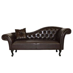 ΑΝΑΚΛΙΝΔΡΟ T.CHESTERFIELD NIOVI PU ΣΚ.ΚΑΦΕ ΔΕΞΙ ΜΠΡΑΤΣΟ 189x61x84Yεκ.