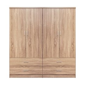 ΣΕΤ 2 ΤΜΧ ΝΤΟΥΛΑΠΑ 4ΦΥΛΛΗ ΜΕ 4 ΣΥΡΤΑΡΙΑ SONAMA 160X42X181 