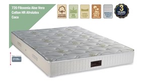 Στρώμα Ύπνου 720 Filoxenia Aloe Vera Cotton HR Afrolatex Coco  160X200X28cm