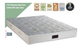 Στρώμα Ύπνου 722 Filoxenia Aloe Vera Cotton HR Latex Coco  160X200X26cm