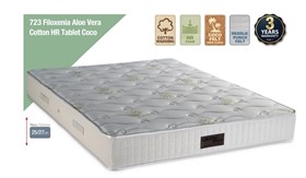 Στρώμα Ύπνου 723 Filoxenia Aloe Vera Cotton HR Tablet Coco  160X200X26cm