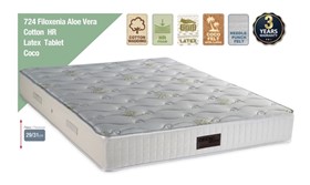 Στρώμα Ύπνου 724 Filoxenia Aloe Vera Cotton HR Latex Tablet Coco  150X200X30cm