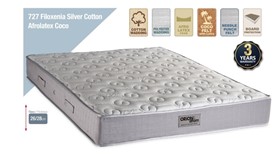 Στρώμα Ύπνου 727 Filoxenia Silver Cotton Afrolatex Coco  110X200X27cm