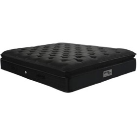 Στρώμα Ύπνου EN41 BLACK MEMORYGEL SOFT AFROLATEX G-PILLOWTOP ORIONZONE HIGH POCKET 180Χ200Χ32