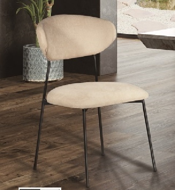 Καρέκλα 4343 με μεταλλικό σκελετό 