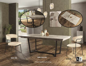 ΧΕΡΙ ΞΥΛΟ ΤΡΑΠΕΖΙ ΔΕΙΠΝΟΥ MARBLE FACE - ΚΩΔ. 3886