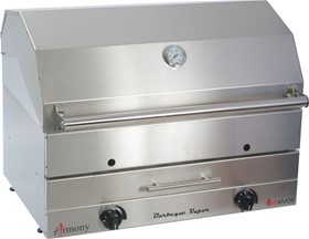 BBQ Υγραερίου INOX Exivos HArmony - 9,4kW