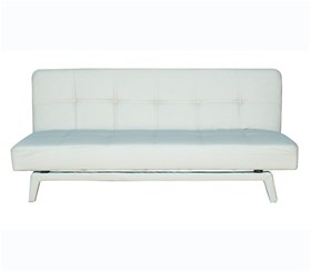 Καναπές Κρεβάτι Pacific Λευκό  ΚΡΕΒ.179x107x34εκ.-ΚΑΝ.179x90x80εκ. - 40-0042