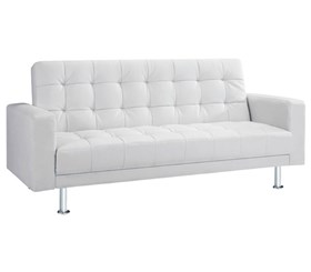 Καναπές Κρεβάτι Vitalia Λευκό  ΚΑΝ. 194x93x84 - ΚΡΕΒ. 194x105x40εκ. - 40-0030