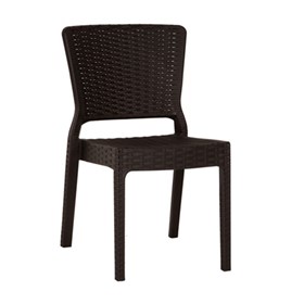 Καρέκλα Πολυπροπυλενίου Μαύρο Εξωτερικού Χώρου 42x54x83 ANTARES - 39-4421