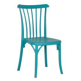 Καρέκλα Πολυπροπυλενίου Τιρκουάζ  ξωτερικού Χώρου 49x54x90 GOZO - 39-4294