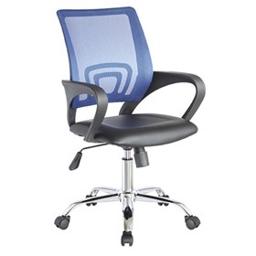 Καρέκλα Γραφείου Μπλε 56x56x90-101 EMELIE - 500-030