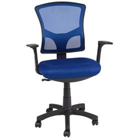 Καρέκλα Γραφείου Μπλε 66x54x92-104 FRANCESCA - 11-5667