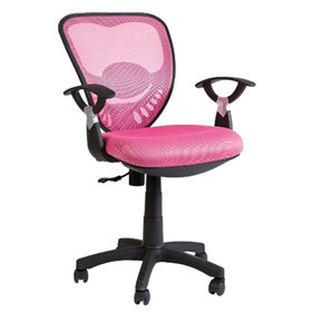 Καρέκλα Γραφείου Ροζ 68x56x85-97 MELISSA - 11-9283
