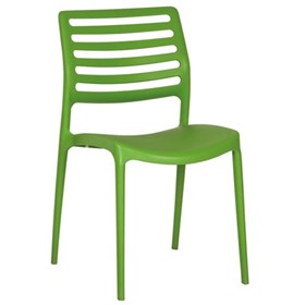 Καρέκλα Πολυπροπυλενίου Πράσινο Εξωτερικού Χώρου 44x54x84 LOUISE - 39-1922 