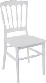Καρέκλα Πολυπροπυλενίου Λευκό 38x42x93 NAPOLEON XL - 39-9921