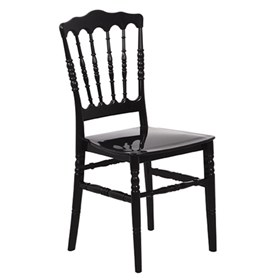 Καρέκλα Πολυπροπυλενίου Μαύρο 38x42x93 NAPOLEON XL - 39-9921
