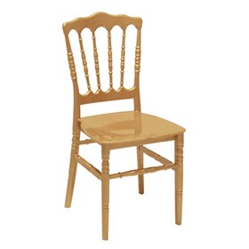 Καρέκλα Πολυπροπυλενίου Χρυσό 38x42x93 NAPOLEON XL - 39-9921