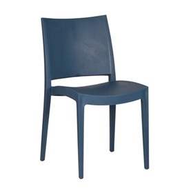  Καρέκλα Πολυπροπυλενίου Μπλε Εξωτερικού Χώρου 42x45x80 SPECTO - 39-4292