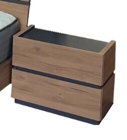 Κομοδίνο σειρά ΣΚΟΤΙΑ με 2 συρτάρια - Κωδ.: 07-04​ - 60 * 38 cm