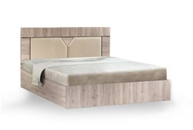 Κρεβάτι Διπλό 2 Δέρματα, για στρώμα 160Χ200cm - ΚΩΔ. 08-12b