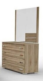 ΧΕΡΙ ΞΥΛΟ Συρταριέρα σειρά ΝΕΤ - ΝΑΤΑΣΑ με 4 συρτάρια - Κωδ. 17-01