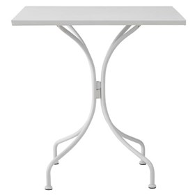 Τραπέζι Μεταλλικό Λευκό 70x70x71 FLEX -  12-4018